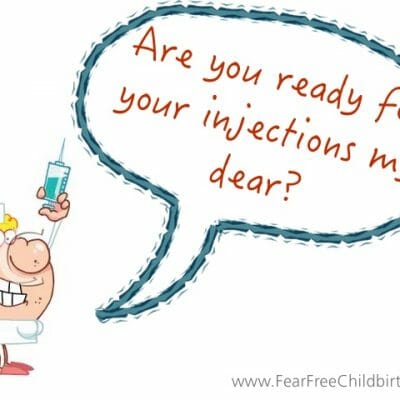 My first appointment with my midwife