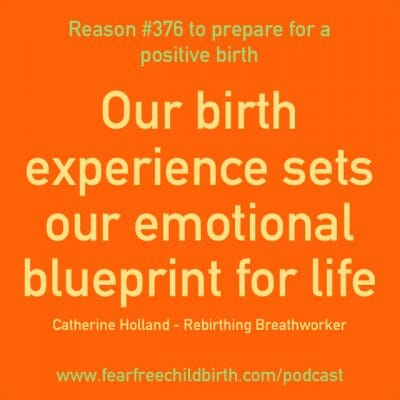 How rebirthing can prepare you for birth, with Catherine Holland