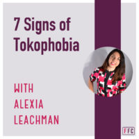 woman with tokophobia