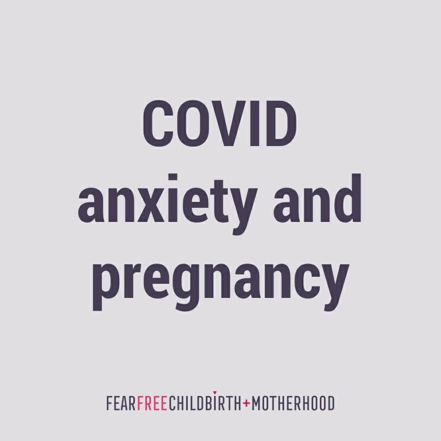 covid anxiety and pregnancy
